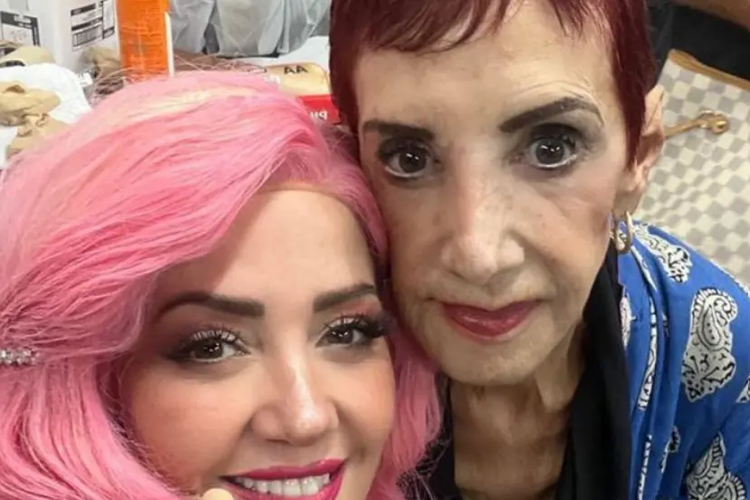 Andrea Legarreta regresó al teatro tras la muerte de su mamá